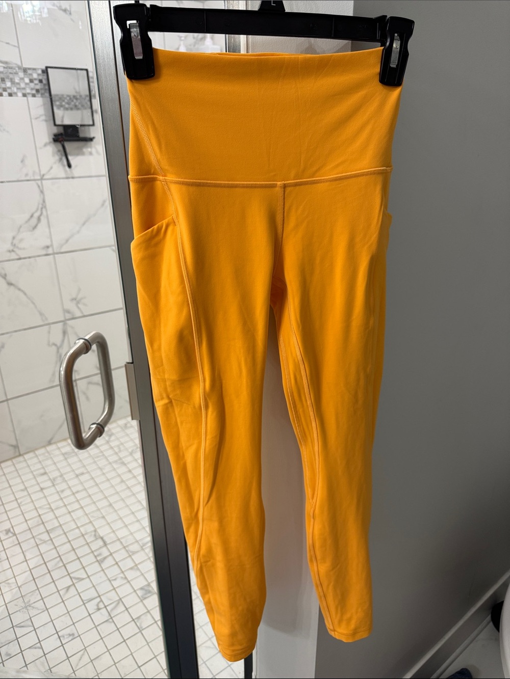 lululemon athletica neon orange High-Rise Pocket Leggings